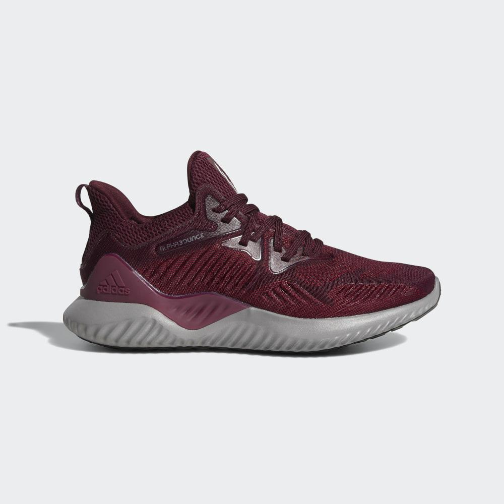 Adidas Men's Alphabounce Beyond Team Running Shoes Burgundy/White/Black Ireland B37229